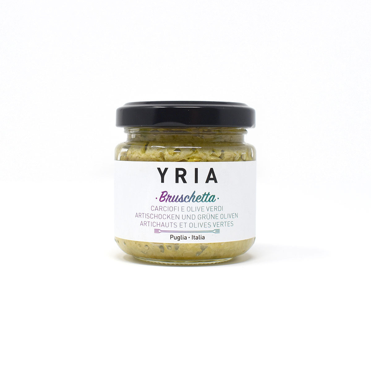 Bruschetta - Carciofi e olive verdi